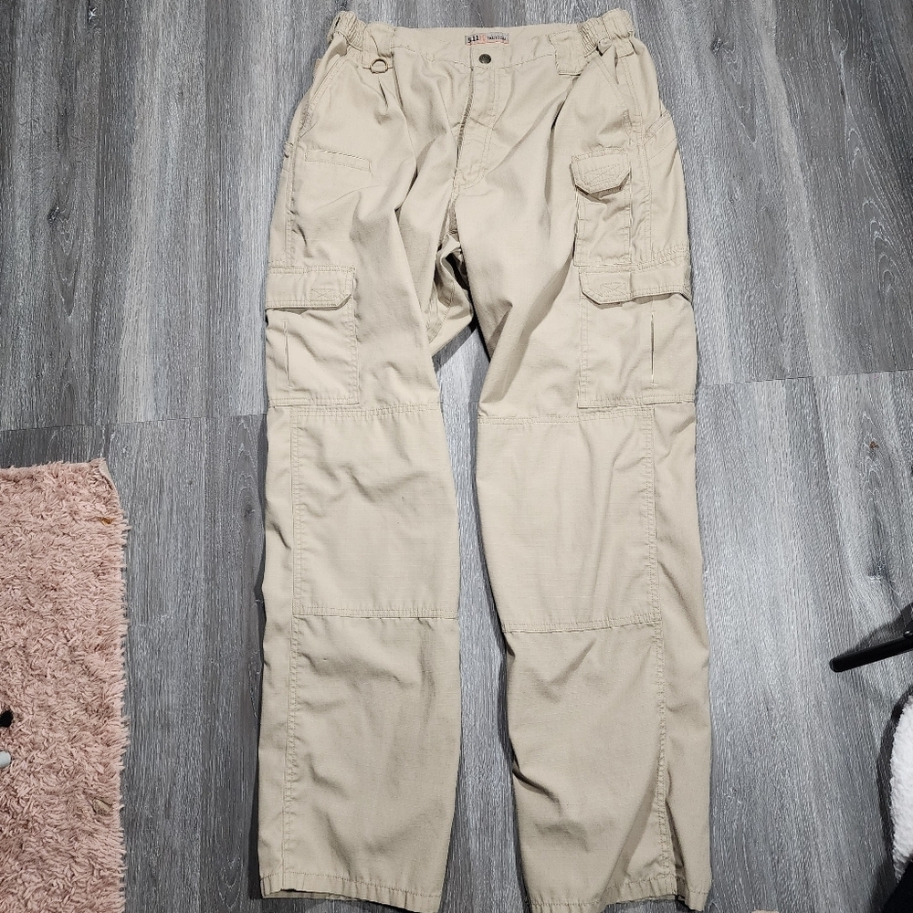 Men's 5.11 Tactical tan pants 38 x 34